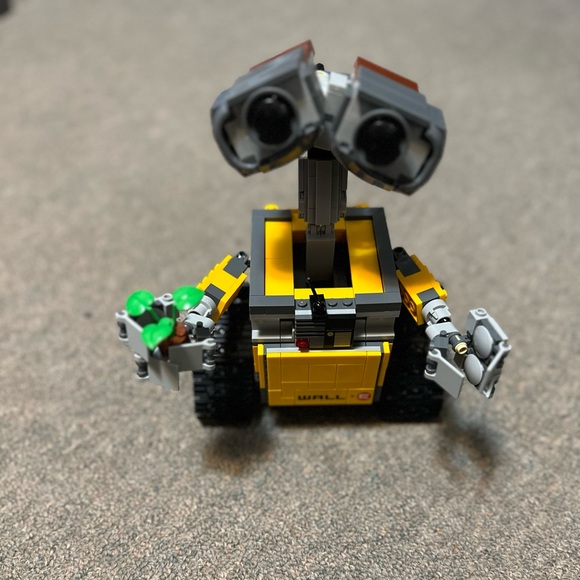 REPRODUCTION LEGO Inspired WALL-E Disney Pixar 8886/ 21303 READ!! 9” x 7” LARGE - Picture 5 of 13